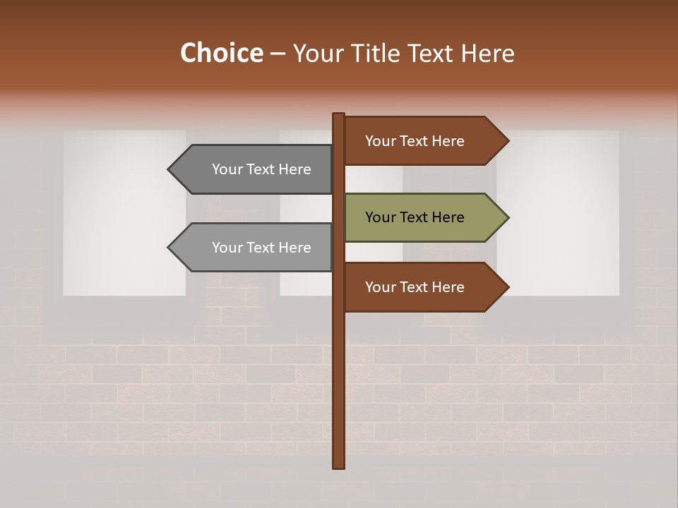 Studio View Square PowerPoint Template