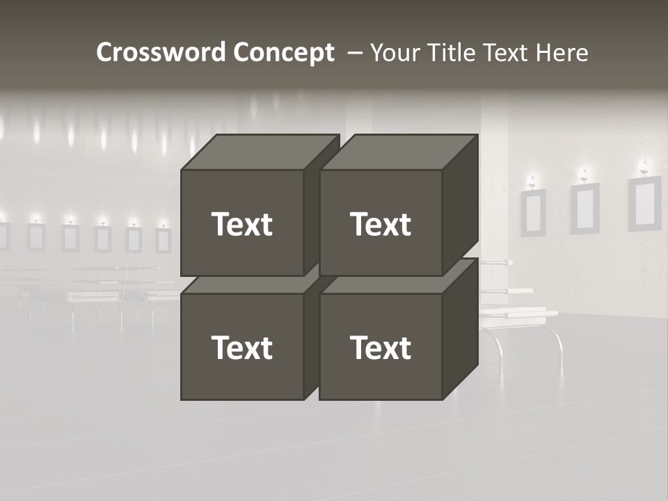 Floor Symmetric Photography PowerPoint Template