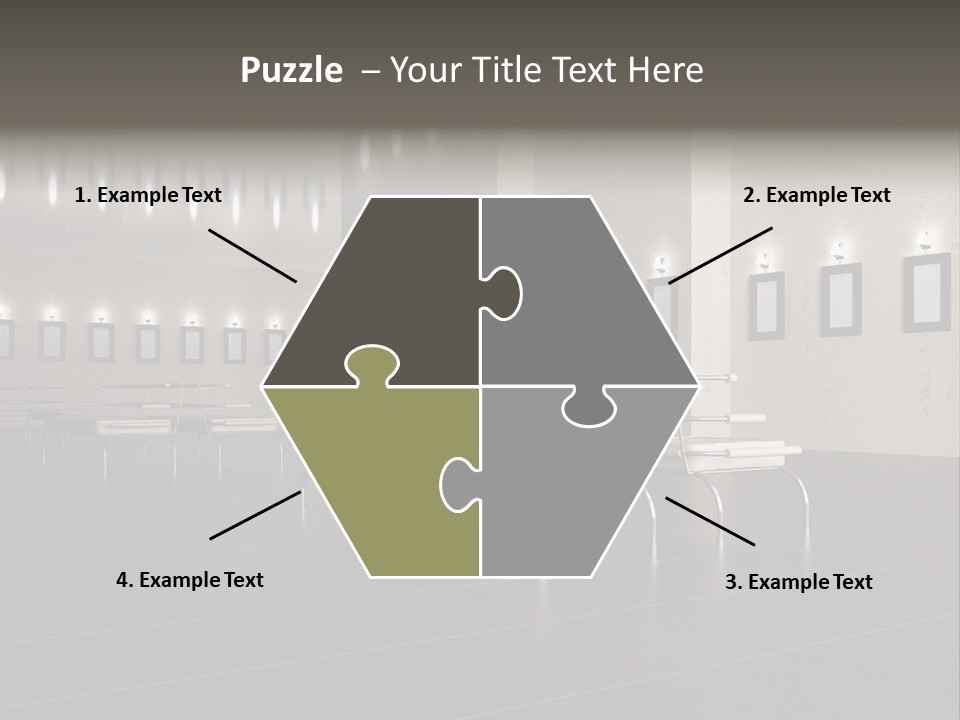 Floor Symmetric Photography PowerPoint Template