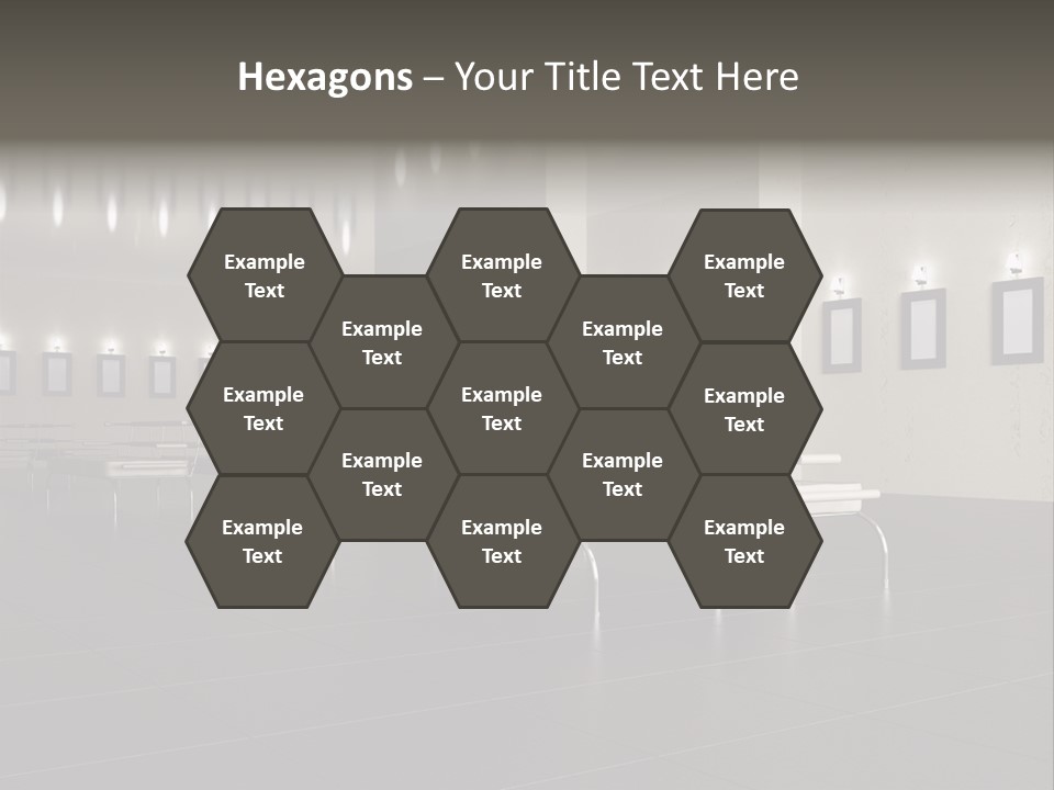 Floor Symmetric Photography PowerPoint Template