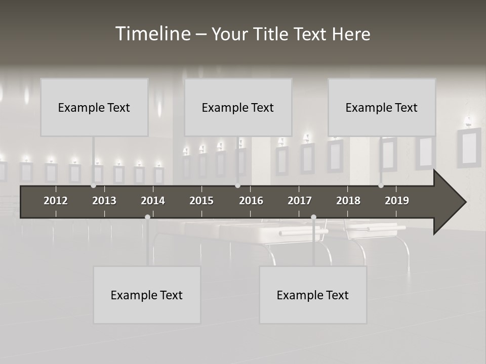 Floor Symmetric Photography PowerPoint Template