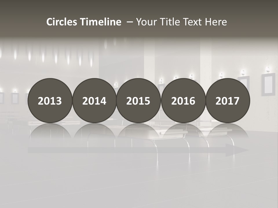 Floor Symmetric Photography PowerPoint Template