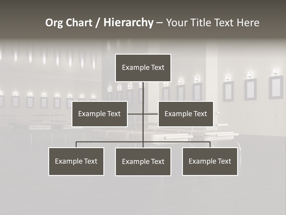 Floor Symmetric Photography PowerPoint Template