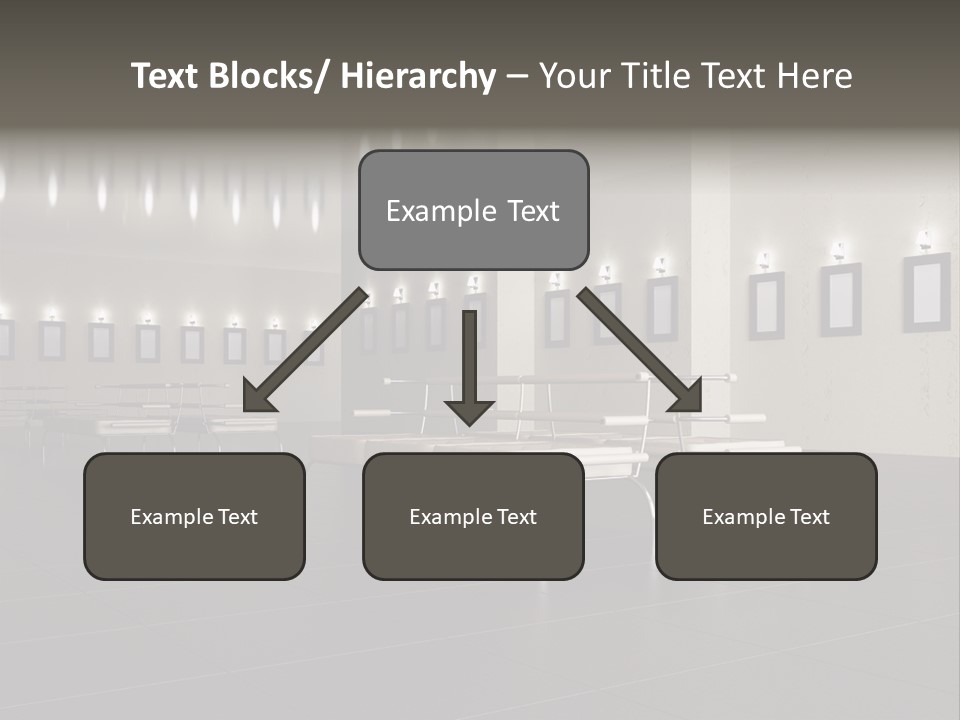 Floor Symmetric Photography PowerPoint Template