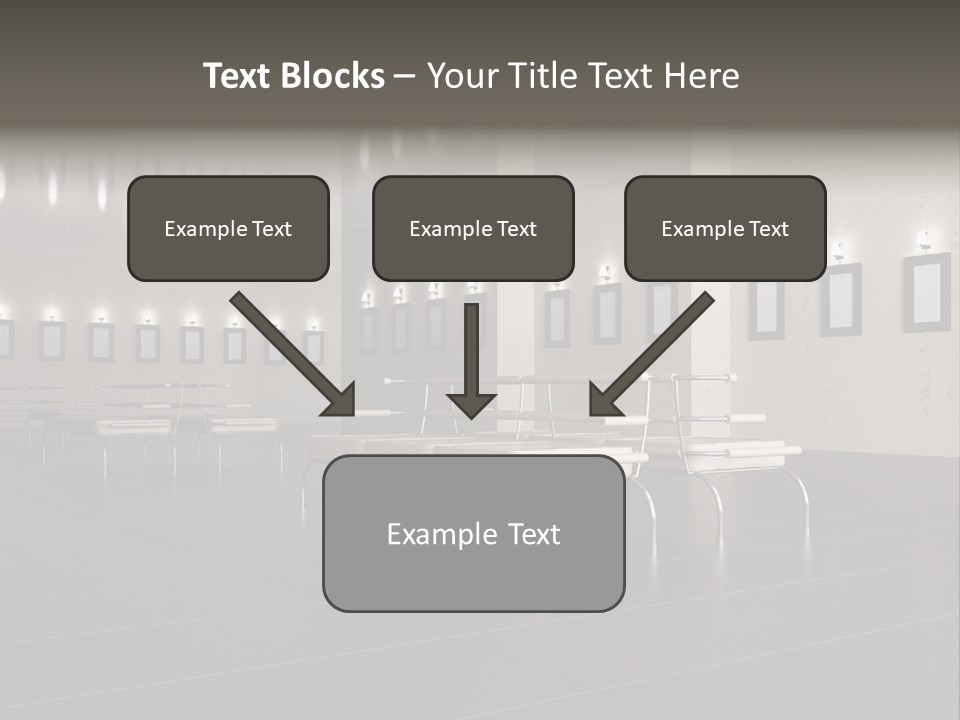 Floor Symmetric Photography PowerPoint Template