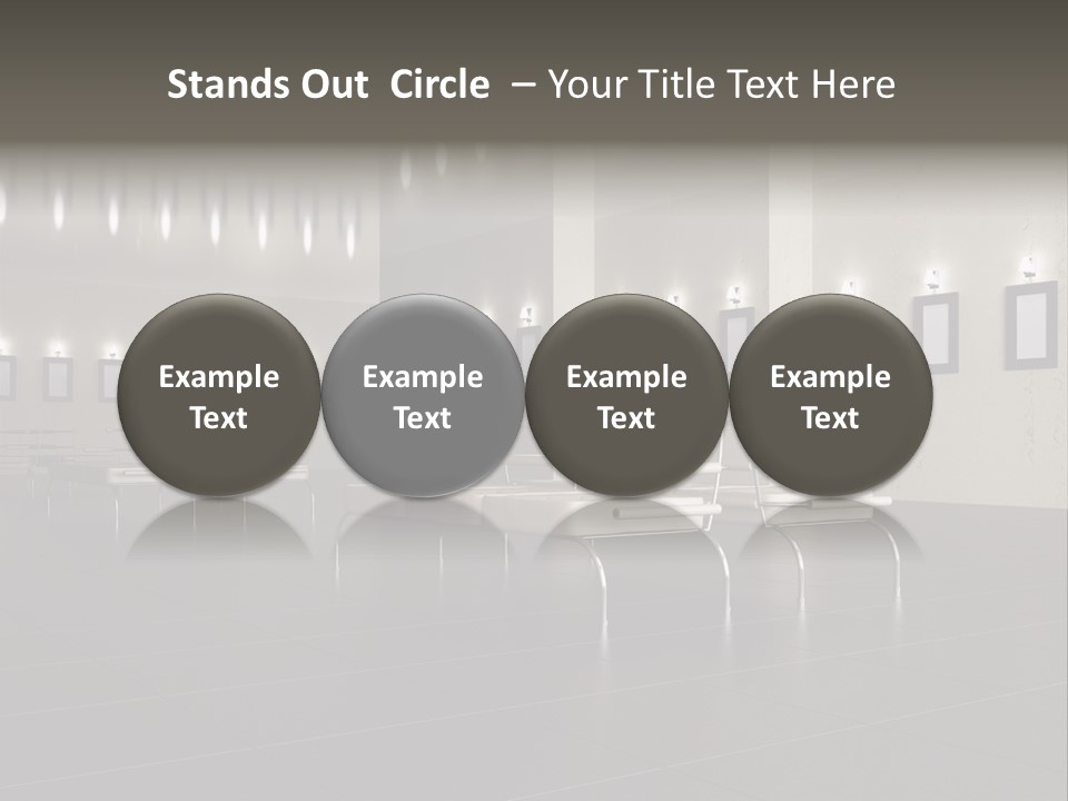 Floor Symmetric Photography PowerPoint Template