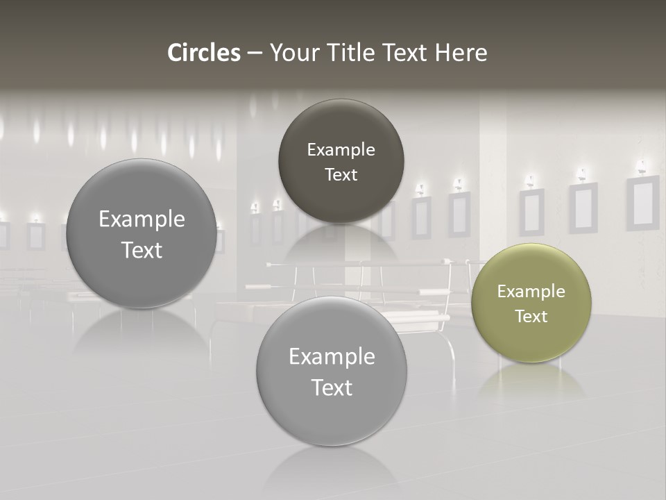 Floor Symmetric Photography PowerPoint Template
