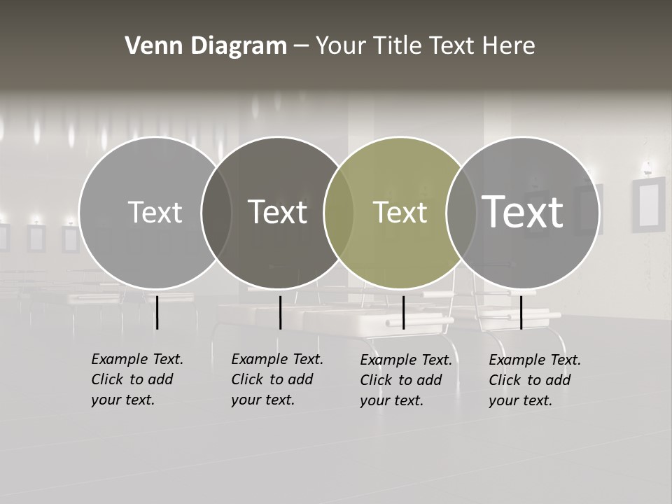Floor Symmetric Photography PowerPoint Template