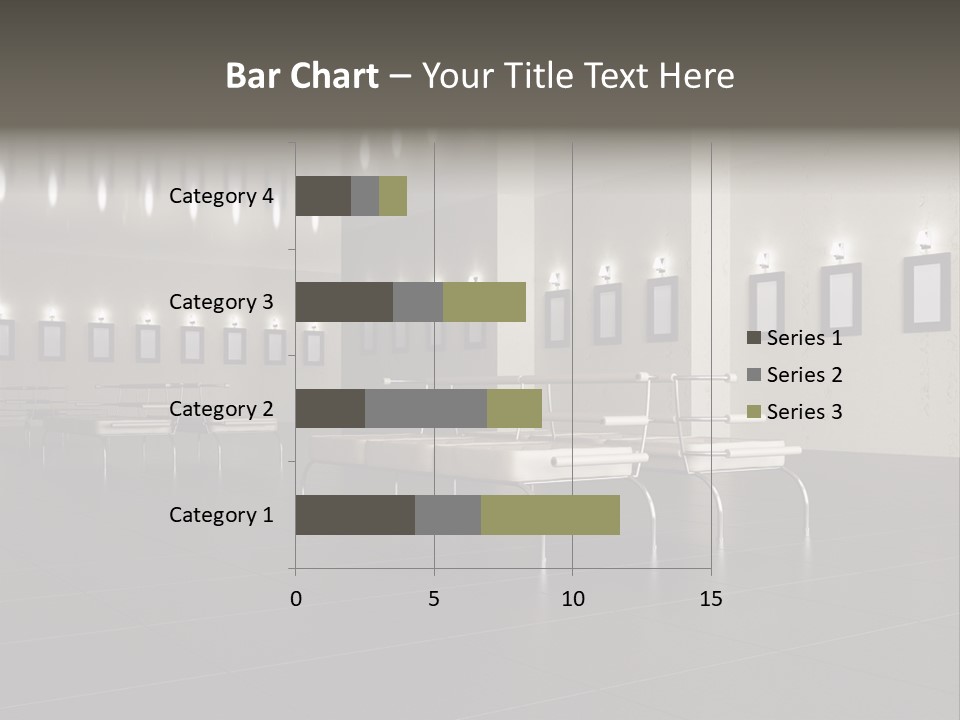 Floor Symmetric Photography PowerPoint Template