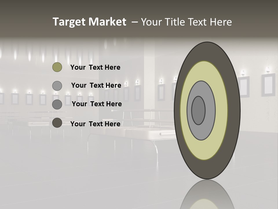 Floor Symmetric Photography PowerPoint Template