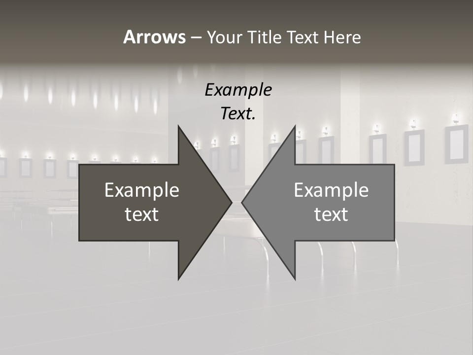 Floor Symmetric Photography PowerPoint Template