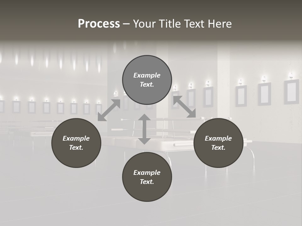 Floor Symmetric Photography PowerPoint Template