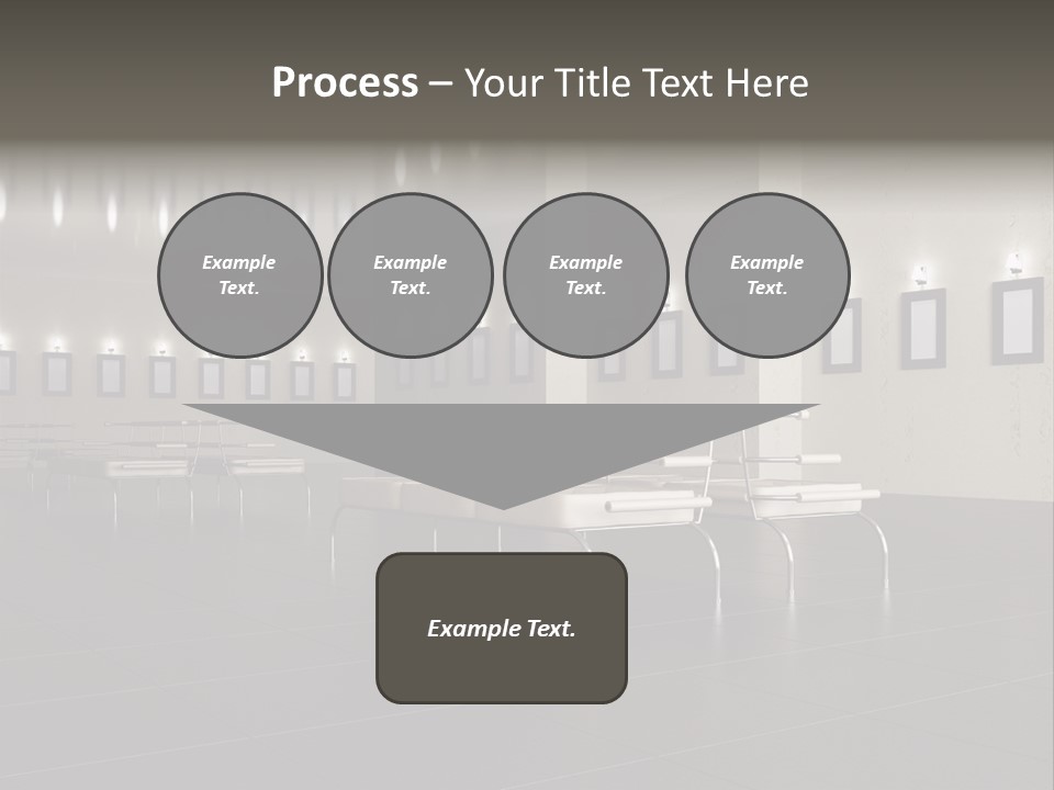 Floor Symmetric Photography PowerPoint Template