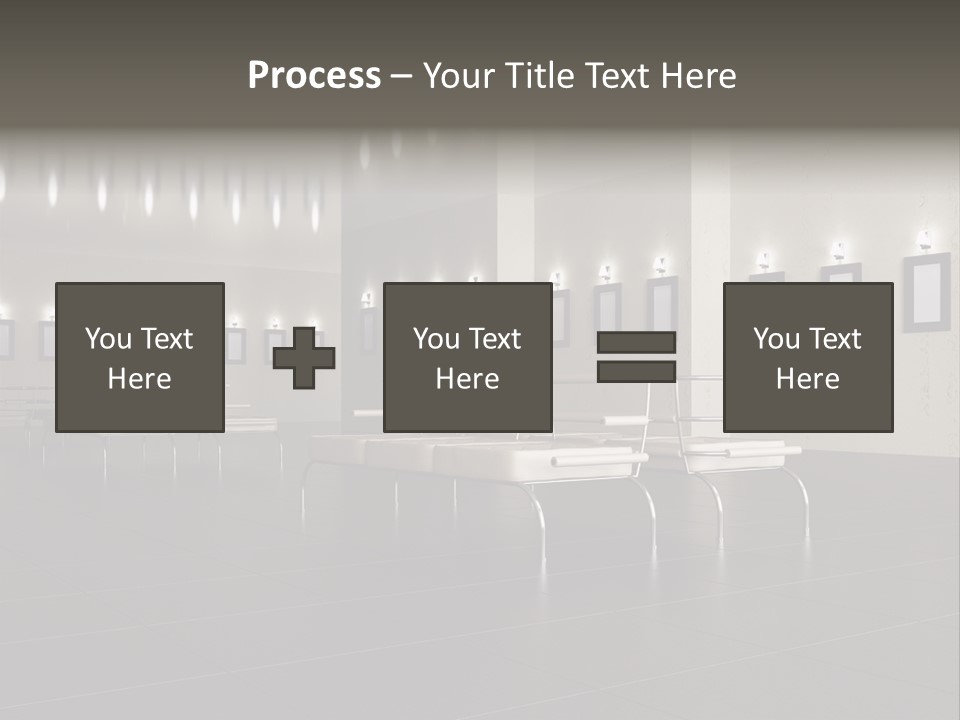 Floor Symmetric Photography PowerPoint Template