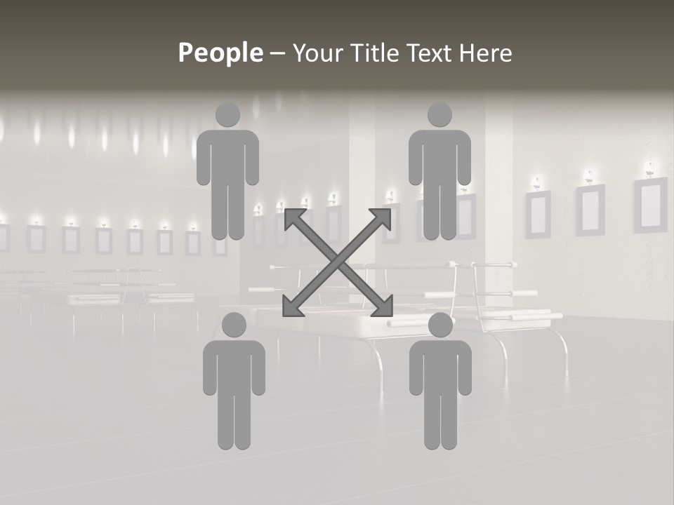 Floor Symmetric Photography PowerPoint Template