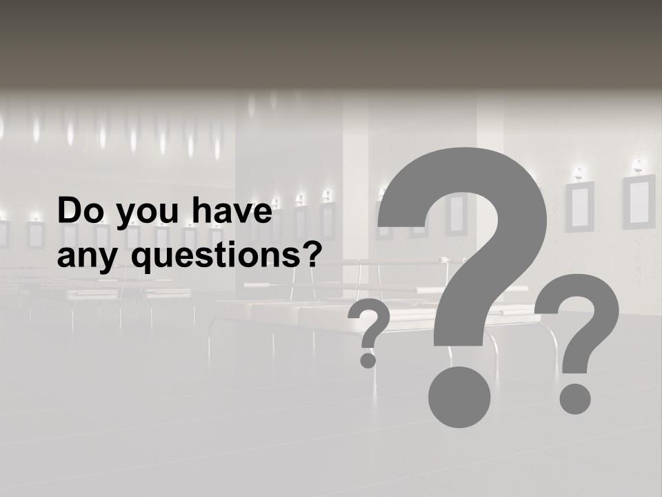 Floor Symmetric Photography PowerPoint Template