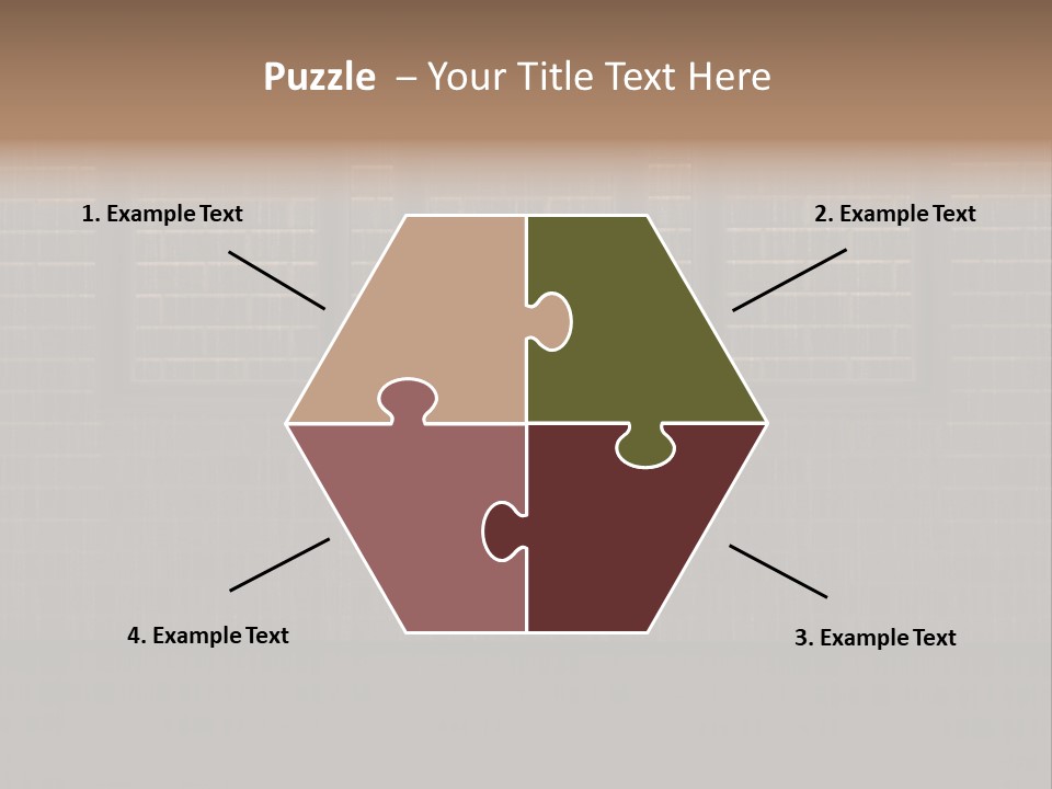 Display Empty Cement PowerPoint Template