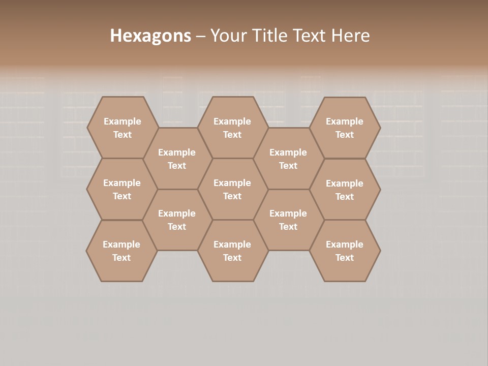 Display Empty Cement PowerPoint Template