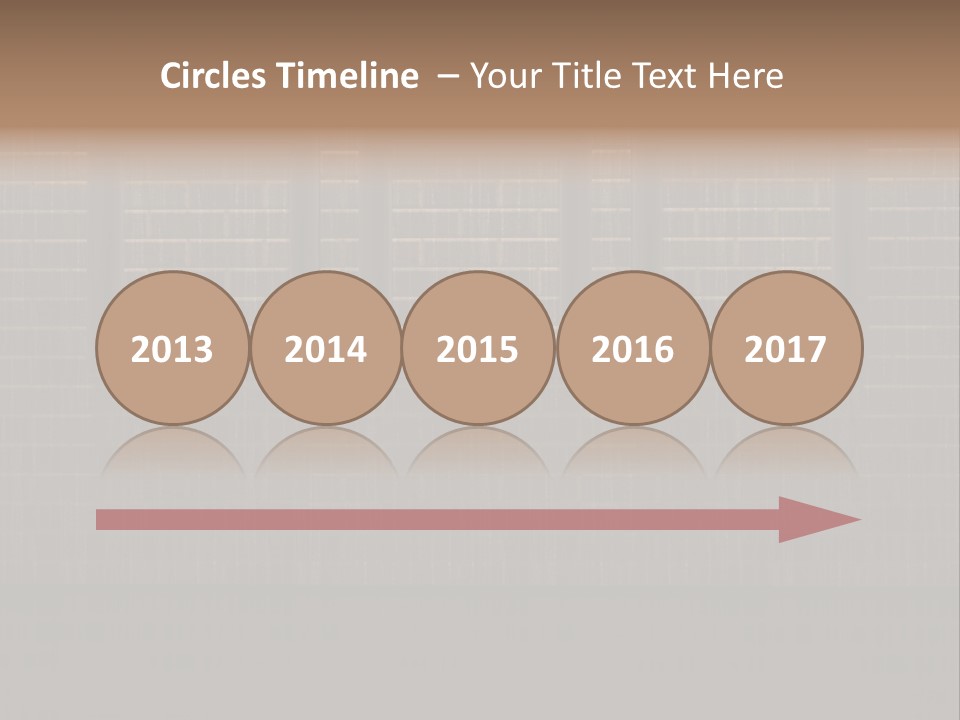 Display Empty Cement PowerPoint Template