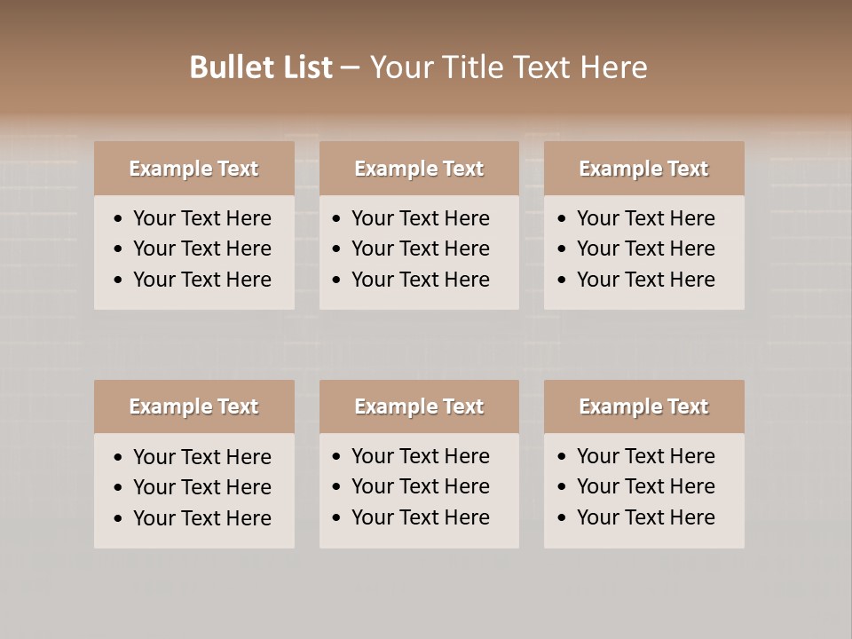 Display Empty Cement PowerPoint Template