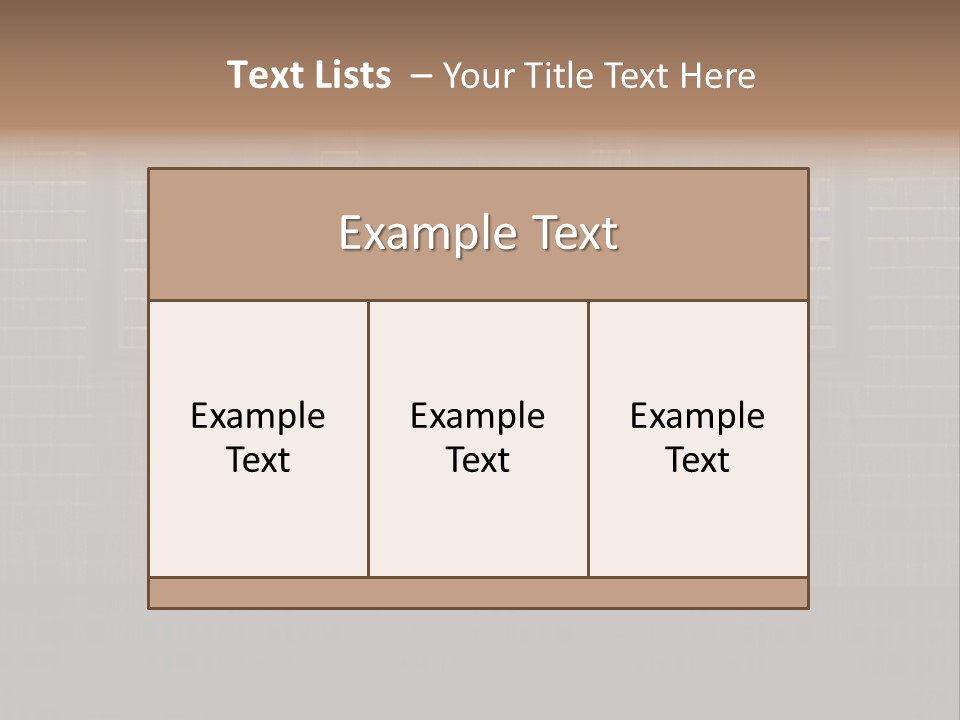 Display Empty Cement PowerPoint Template