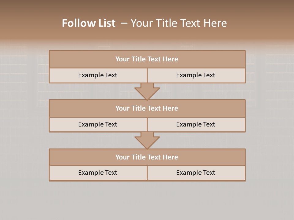 Display Empty Cement PowerPoint Template