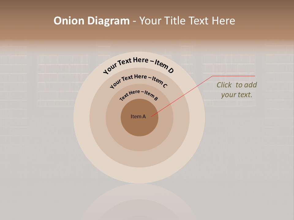Display Empty Cement PowerPoint Template