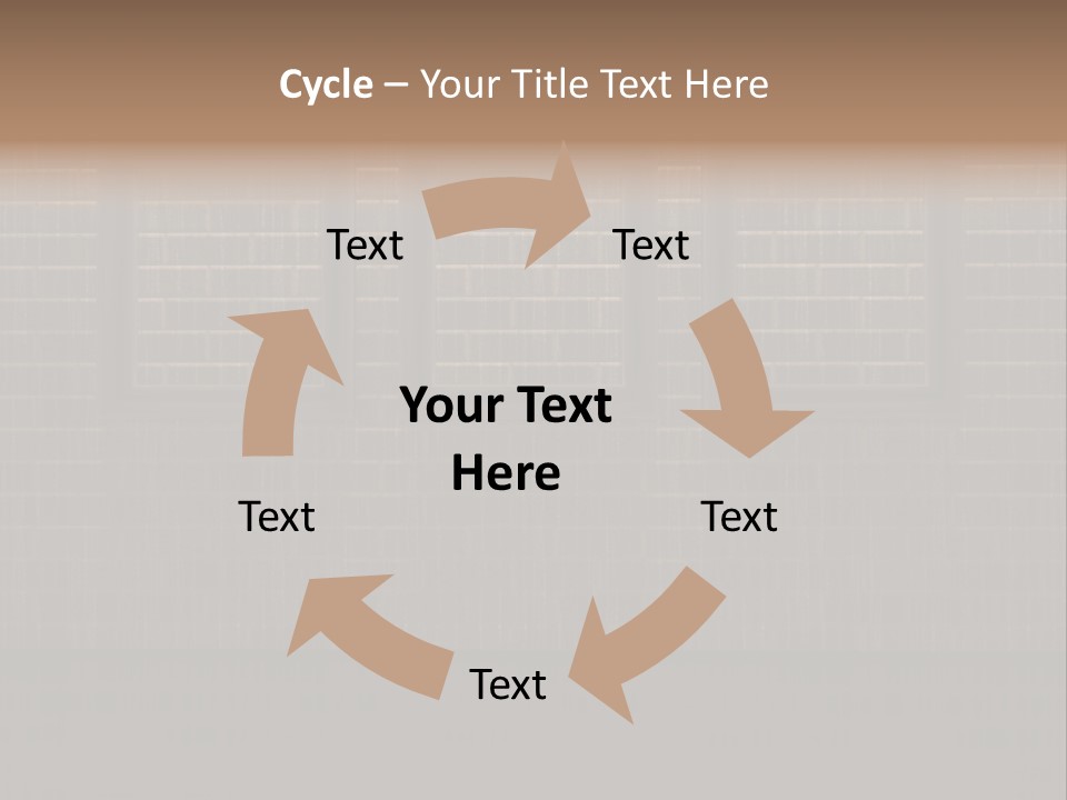 Display Empty Cement PowerPoint Template