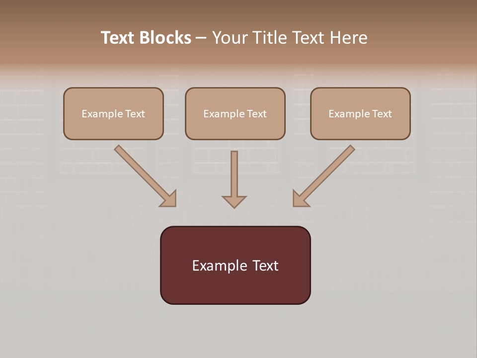 Display Empty Cement PowerPoint Template