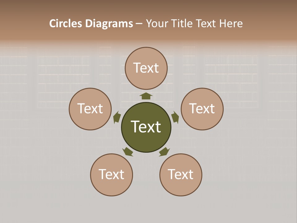 Display Empty Cement PowerPoint Template