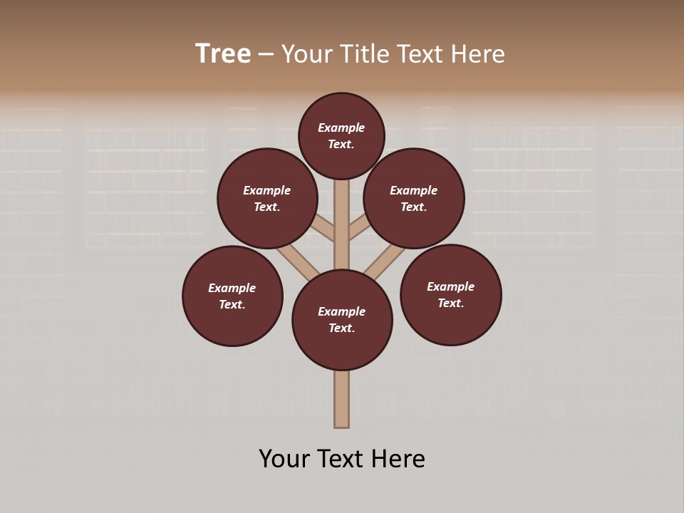 Display Empty Cement PowerPoint Template