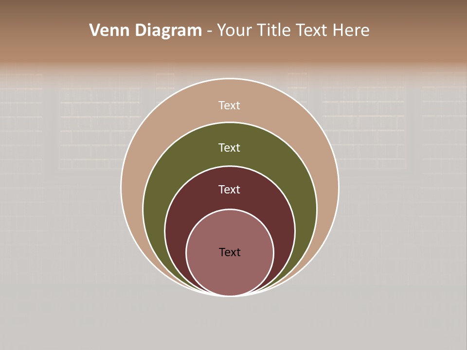 Display Empty Cement PowerPoint Template