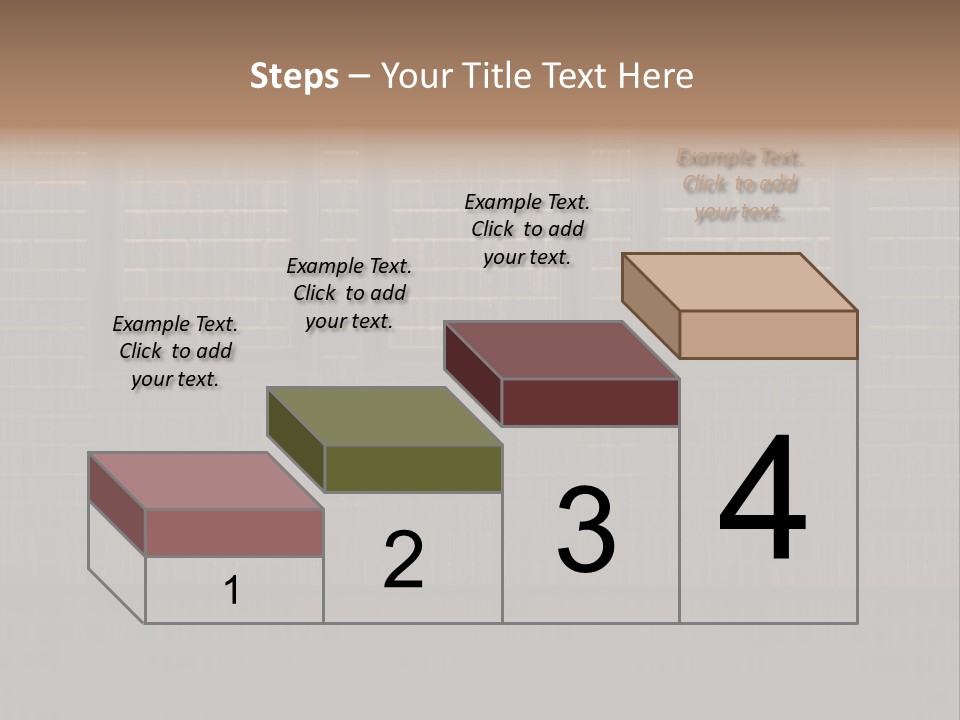 Display Empty Cement PowerPoint Template