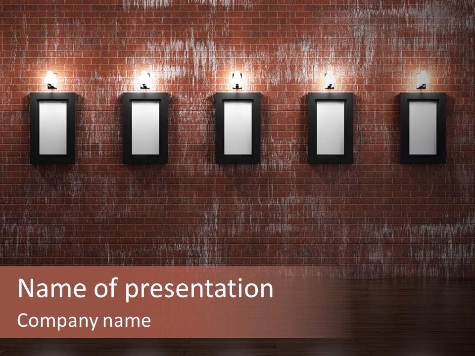 Render Lighting Light PowerPoint Template