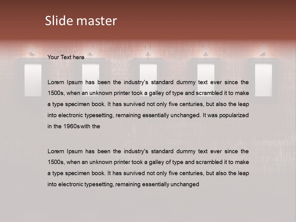 Render Lighting Light PowerPoint Template