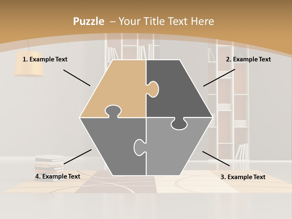 Furniture Contemporary Carpet PowerPoint Template