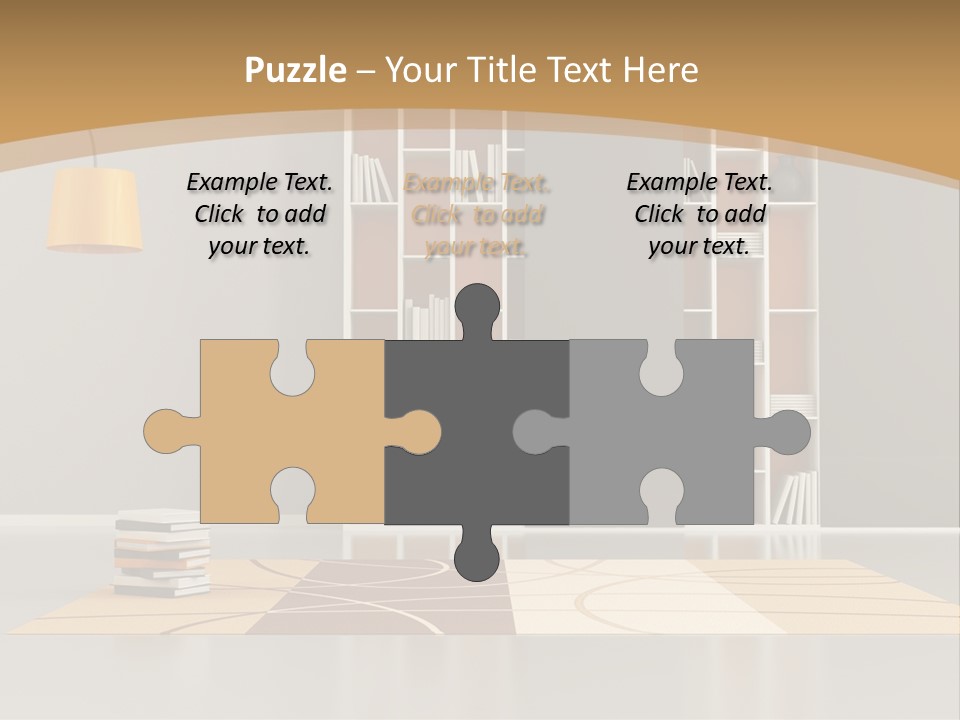 Furniture Contemporary Carpet PowerPoint Template