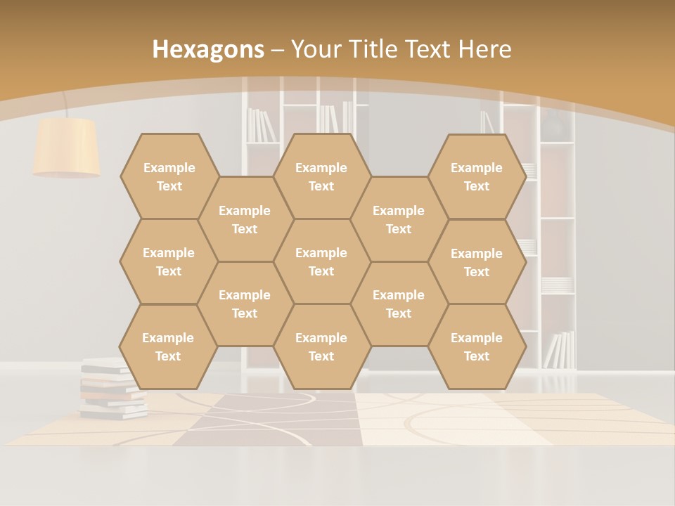 Furniture Contemporary Carpet PowerPoint Template