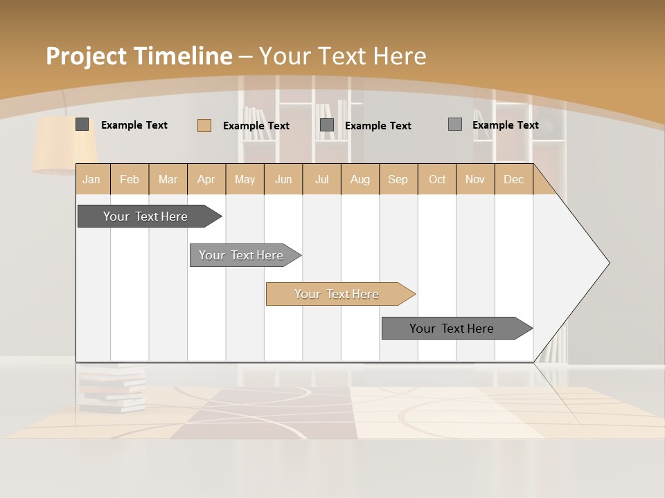 Furniture Contemporary Carpet PowerPoint Template