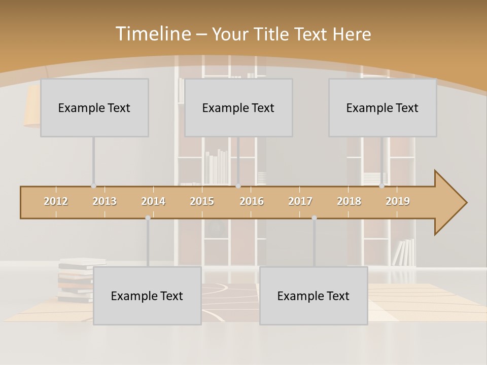 Furniture Contemporary Carpet PowerPoint Template