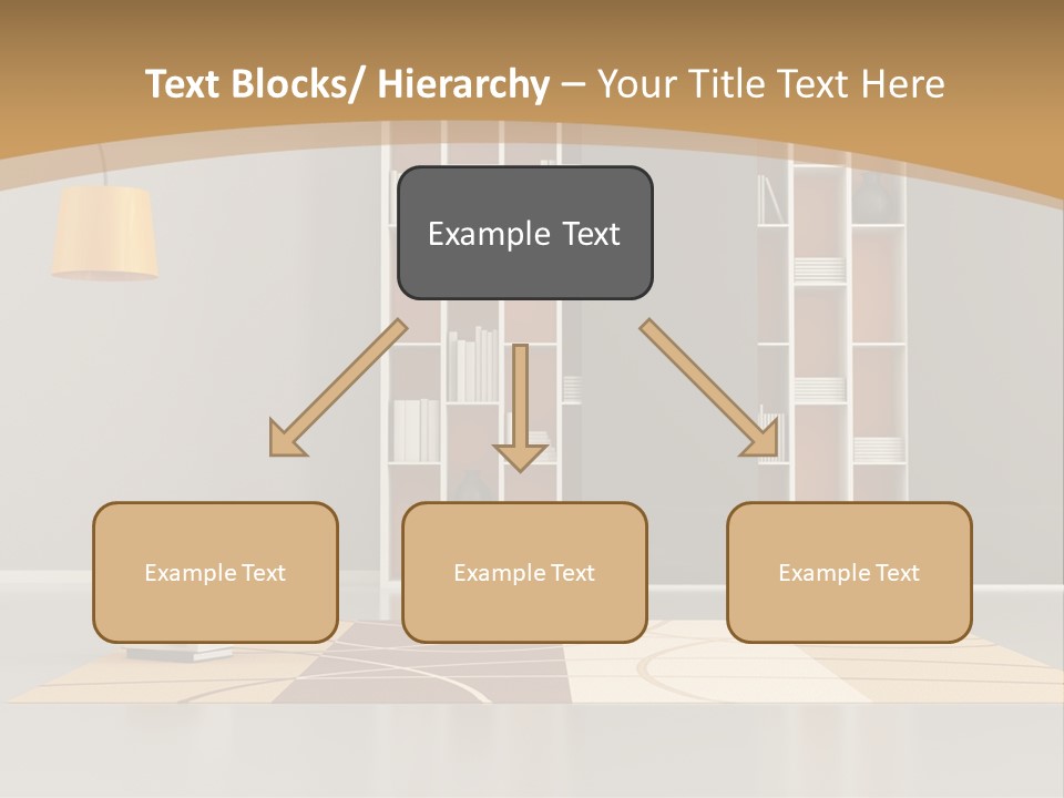 Furniture Contemporary Carpet PowerPoint Template