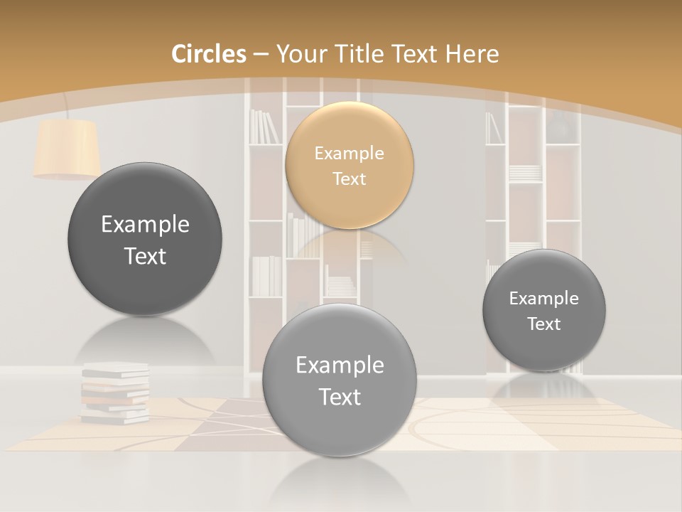 Furniture Contemporary Carpet PowerPoint Template