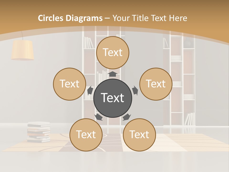 Furniture Contemporary Carpet PowerPoint Template