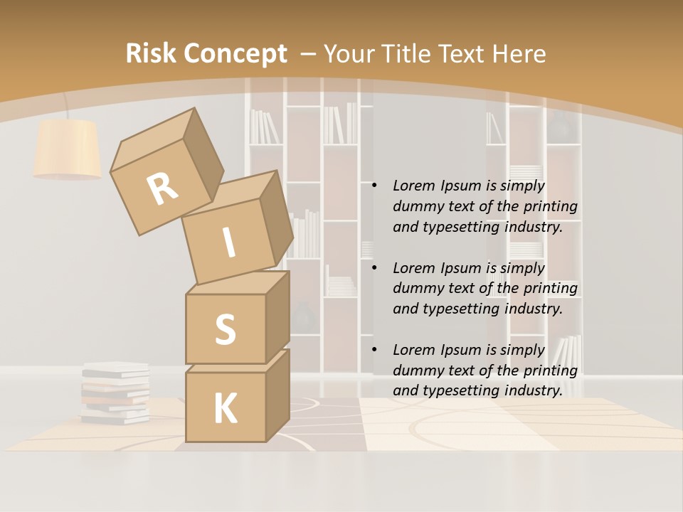 Furniture Contemporary Carpet PowerPoint Template