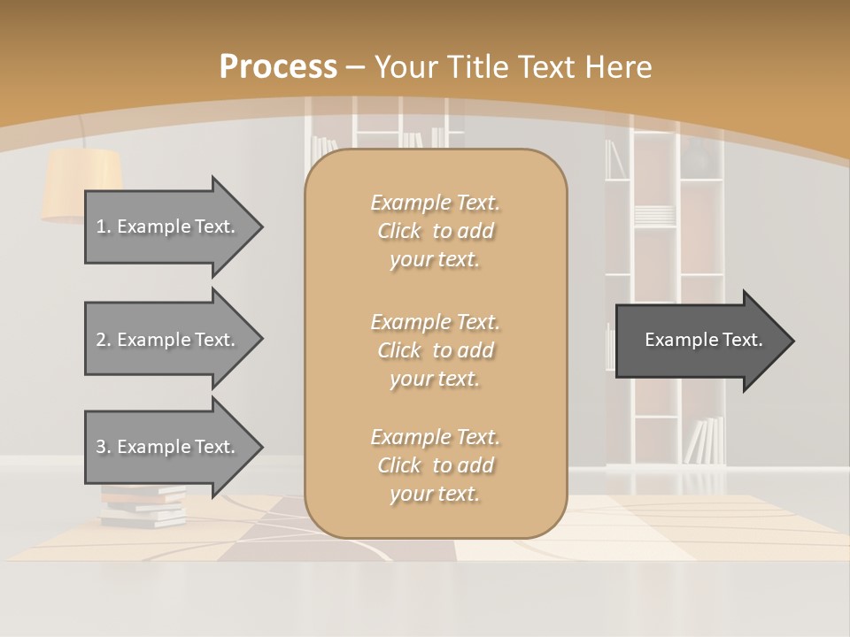 Furniture Contemporary Carpet PowerPoint Template