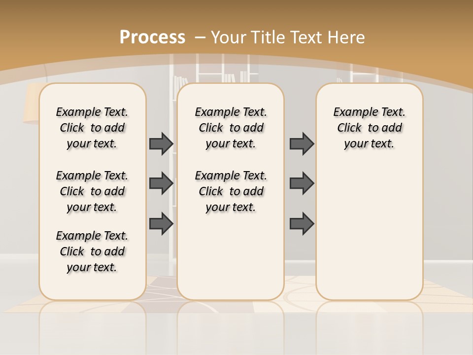 Furniture Contemporary Carpet PowerPoint Template