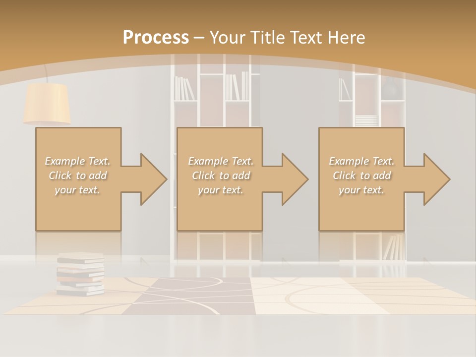 Furniture Contemporary Carpet PowerPoint Template