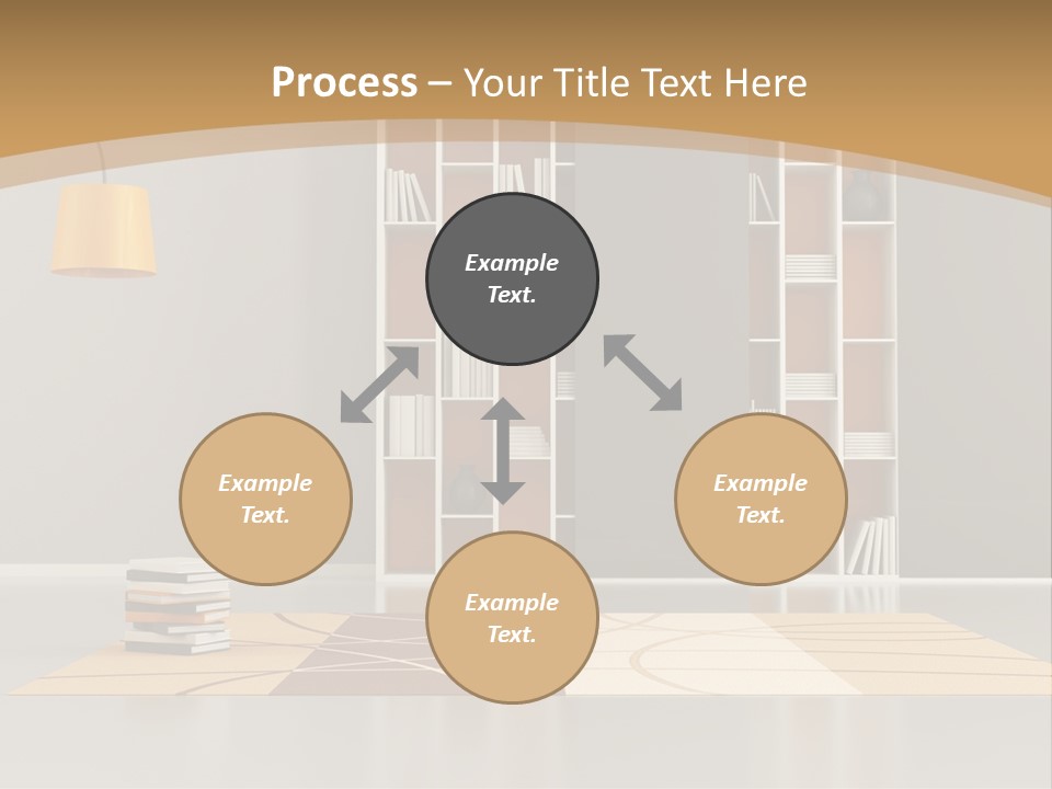 Furniture Contemporary Carpet PowerPoint Template