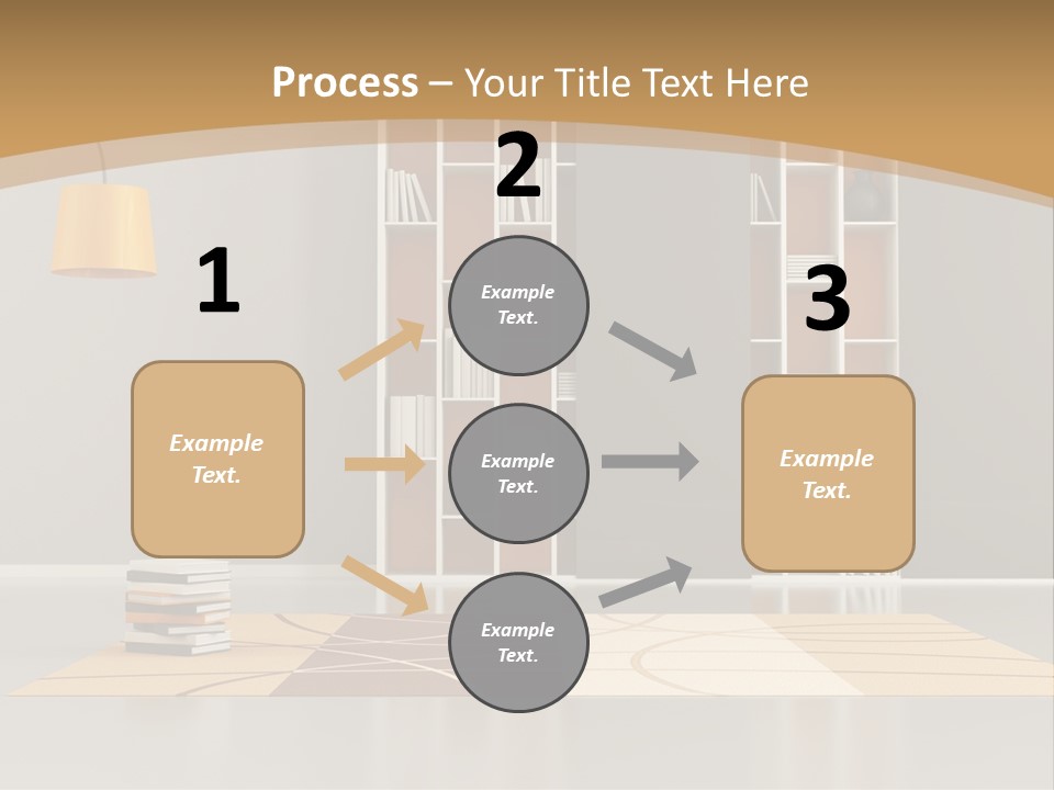 Furniture Contemporary Carpet PowerPoint Template