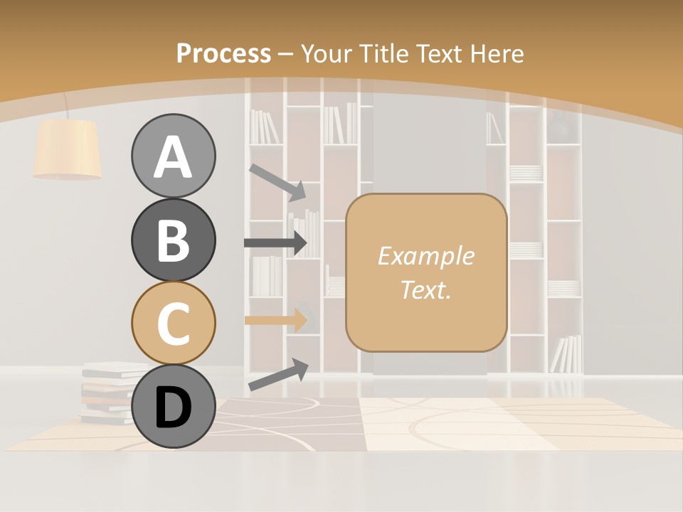 Furniture Contemporary Carpet PowerPoint Template